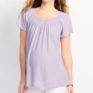 Full Moon Maternity Knit Top. Light Purple. Size Small. Excellent condition